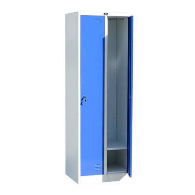 Two Line 2 Doors Gym Locker Wardrobe School Hospital Steel Powder Coating