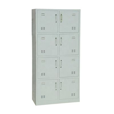 Wardrobe Cabinets gym room 8 compartment steel locker