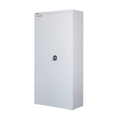 Modern 2 Door Steel Clothes Cabinet Metal Wardrobe storage cabinet