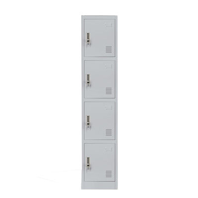 School Office Hospital Metal Storage Cabinet 4 Door Steel Locker